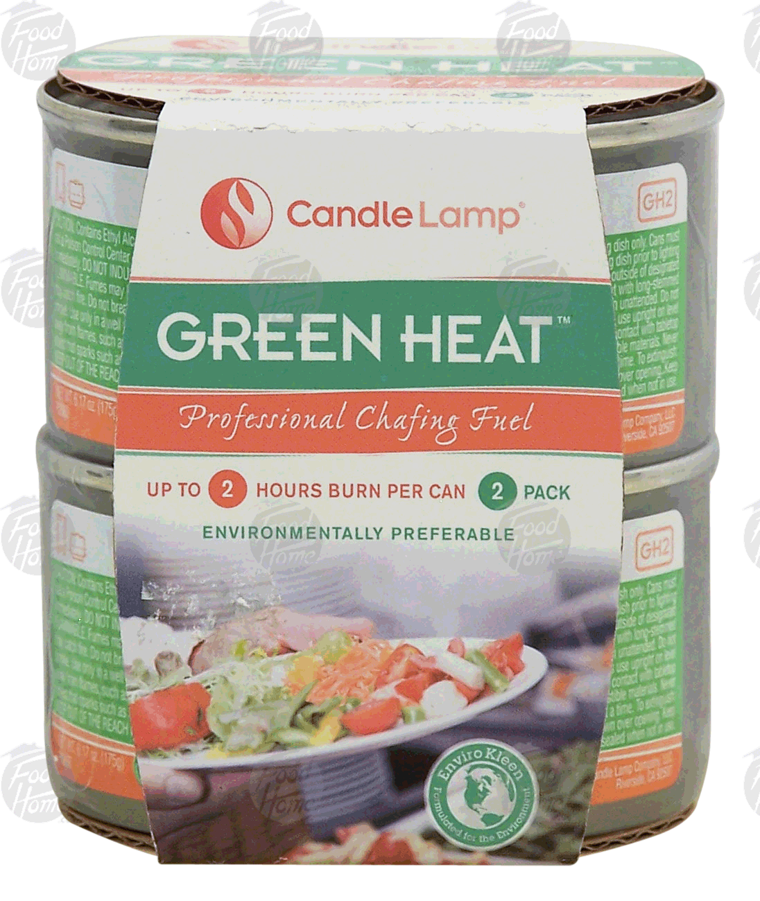 Candle Lamp Green Heat professional chafing fuel, 6.17 oz each Full-Size Picture